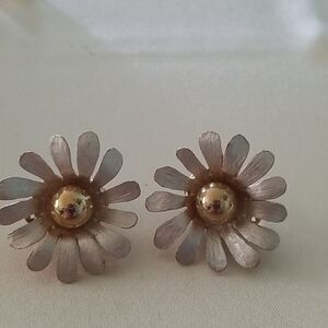 Vintage goldtone earrings